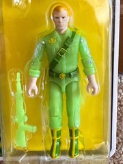 *NEW* GLOW PATROL DUKE Super7 Reaction+ ORing GI Joe – 3.75” (1/18 scale) Action