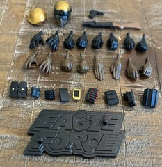 Fresh Monkey Fiction Eagle Force Accessories Kit 30 Pcs Brand New