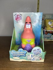 Nickelodeon SpongeBob SquarePants Talking Figure – Patrick Vintage Free Shipping