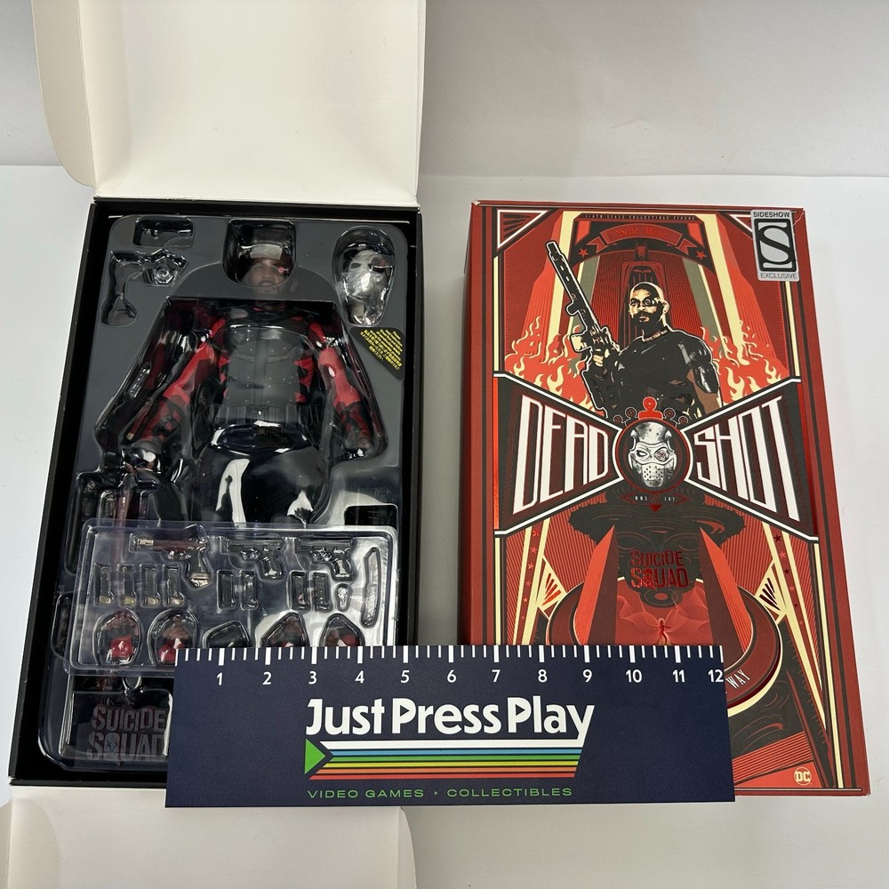 Sideshow Exclusive Suicide Squad Dead Shot Action Figure in Box Read Condition