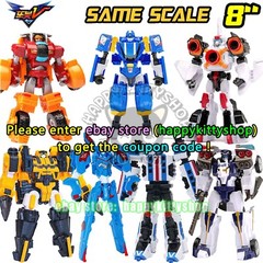 Tobot V Galaxy Detectives 8″ Transform Figure Boys Toy Car Truck Vehicle Robot