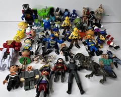 42 Assorted Toy Figurines Action Figures PJ Masks Paw Patrol & More Junk Drawer