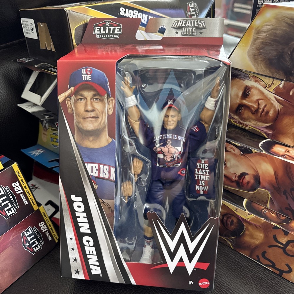 MATTEL WWE JOHN CENA GREATEST HITS SERIES 12 ELITE SUMMERSLAM GEAR