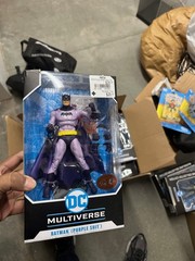 McFarlane DC Multiverse Batmans (Rainbow, Purple, Yellow, Pink, and Green) set