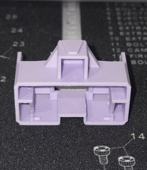 Transformers G1 Monstructor 3D Printed Replacement Waist Pastel Purple PLA