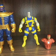 marvel action figure lot modern and vintage loose used see description