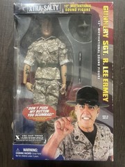 Xtra Salty Gunnery Sgt. R. Lee Ermey 12” Sound Figure Full Metal Jacket NEW BATT