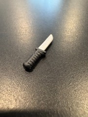 G.I. Joe Classified Metal-Head 6” Scale GRENADIER KNIFE ACCESSORY 1/12 KITBASH
