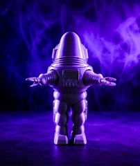 Robby the Robot Forbidden Planet Classic Sci-Fi Space Show, Robbie 6” Figure