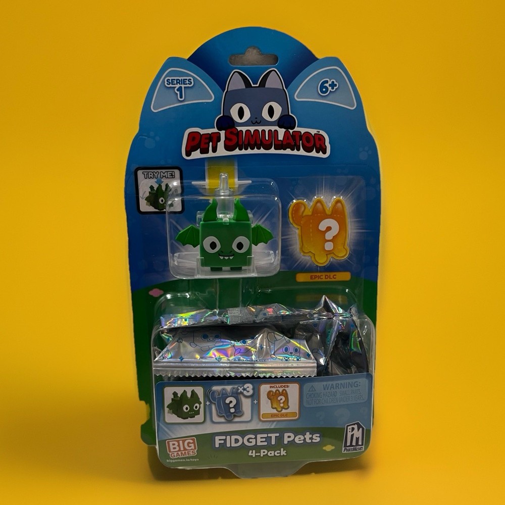 New Pet Simulator Fidget Pets Mystery Pack w/ Epic DLC