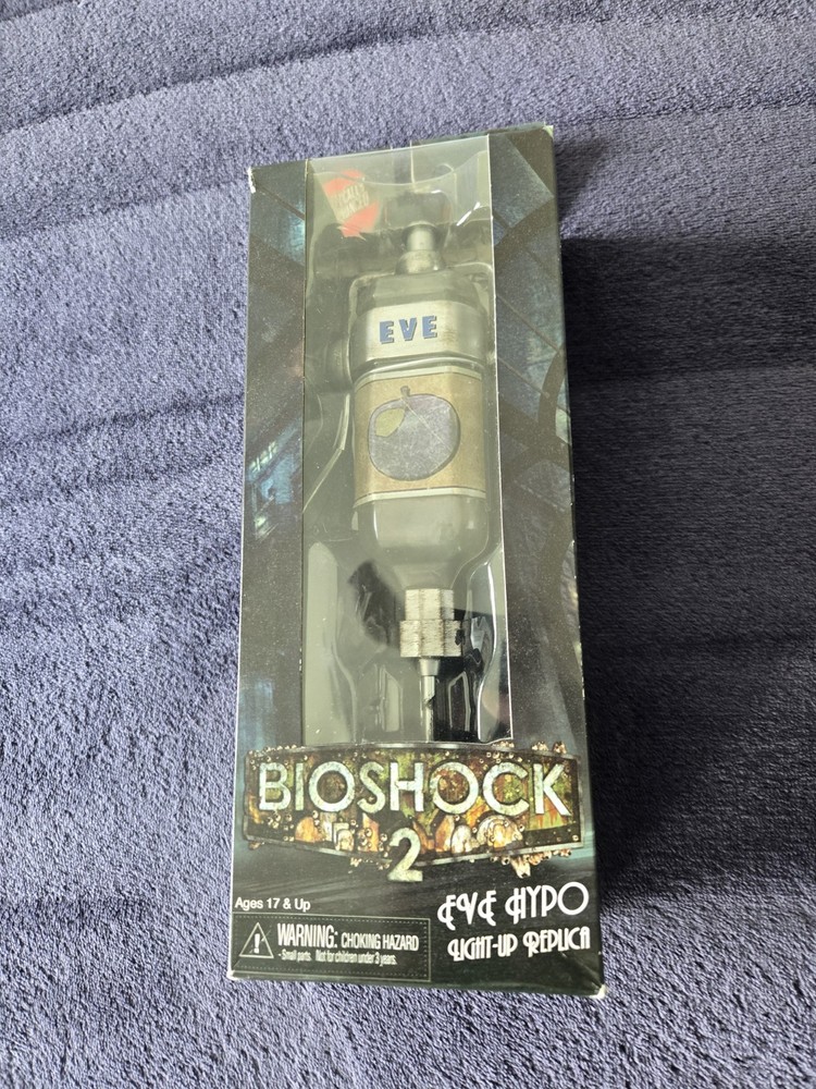 Bioshock 2 Eve Hypo Light-Up Replica Prop-Genetically Enhanced 2K Games Sealed