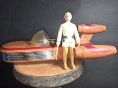 Star Wars Farmboy with Speeder Vintage