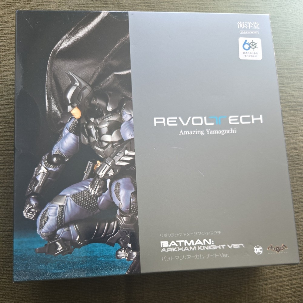 authentic Amazing Yamaguchi Revoltech Arkham Knight Batman Action Figure