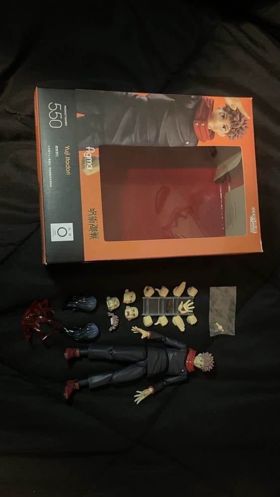 Good Smile Company Figma #550 Yuji Itadori Action Figure Jujutsu Kaisen