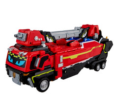 Metal Cardbot W Season 3 BLAION Fire Truck Transforming Robot Toy SAMG Fast Ship