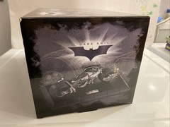 The Dark Knight Batman Noble Collection Bat-Pod Motorcycle Complete In Box