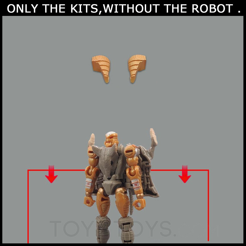 Leg Filler Upgrade Kit For BWVS-05 Rattrap Filling Parts-GO BETTER – 3D DIY