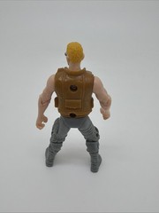 Soldier Figurine Kid Connection Blonde Hair 4In Toy Military Combat.#60