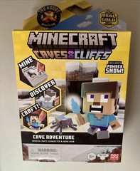 Treasure X Minecraft Caves & Cliffs Cave Adventure W/ Character NEW