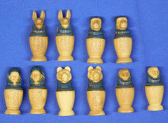 THE MUMMY MOVIE FIGURE LOT 1998 TOY ISLAND WITH PLAYSETS