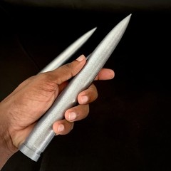 Custom BLADE Glaive and Stakes Replica Prop 1:1 (Painted)
