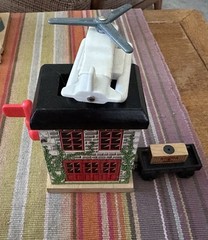 Learning Curve Thomas Train Wooden Harold’s Mail Delivery Set Main Items!