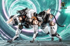 KH-01B: 86TOYS 1/12 Battlefield Mechanical Beast Machine 6″ scale Figure – White
