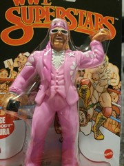 Mattel WWE Wrestling Superstars LJN RARE BLACK CARD 8″ Jesse The Body Ventura!