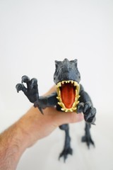 Jurassic World Slash N Battle Scorpios Rex Camp Cretaceous Dino Escape **WORKS**