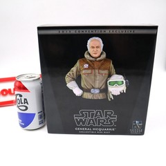 GENERAL MCQUARRIE MINI BUST -2015 CONVENTION #417 of 500 STAR WARS GENTLE GIANTS