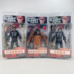 Dawn of The Planet of The Apes Caesar Koba Maurice Figures Toys Gift – 3 Pcs Set