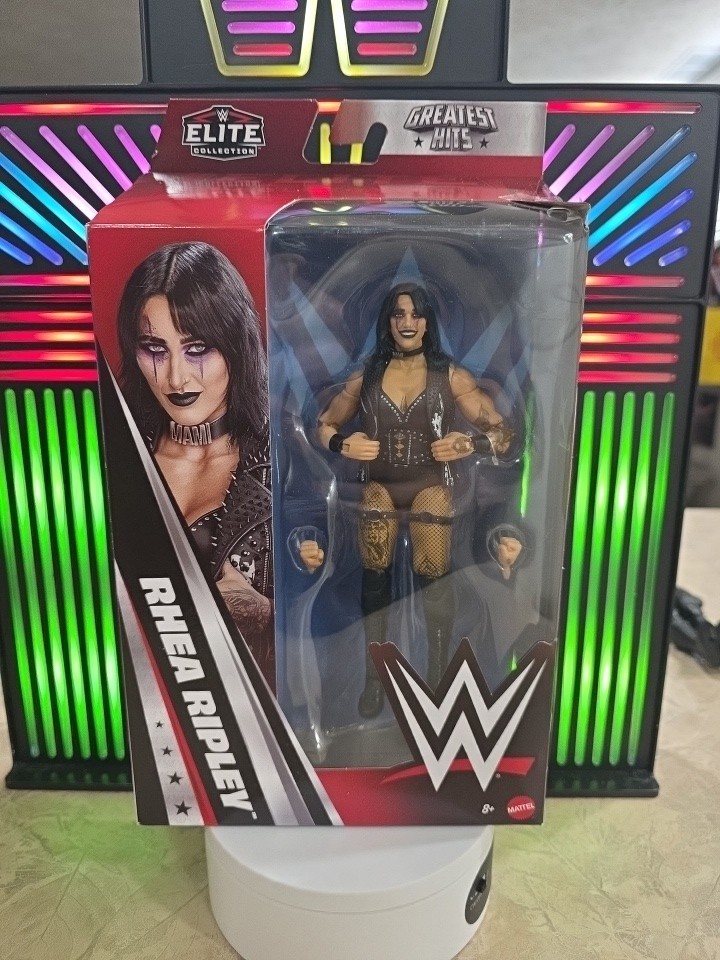 Mattel WWE Elite Greatest Hits Series 11 Rhea Ripley Wrestling Action Figure MIB