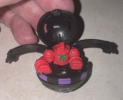 BAKUGAN B2 Darkus HAMMER GOREM 600G Spin Master/Sega Toys RARE