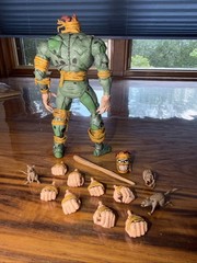Teenage Mutant Ninja Turtles NECA TMNT Mirage 7” RAT KING Action Figure Complete