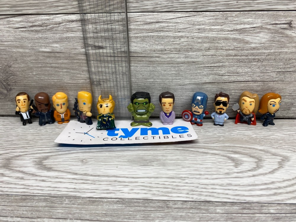 Marvel Chibis Mini 1.25″ Figure Lot Bulls I Toy Avengers (B)