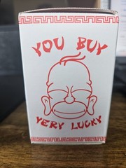 Loot Crate Homer Simpson Gold Budda Buddha The Simpsons LootCrate NEW!
