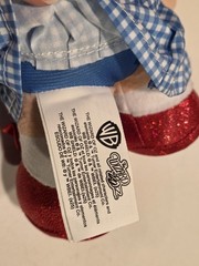 Jazwares – Wizard Of Oz – Dorothy 8″ Plush Red Slippers 2025 Warner Bros. – New