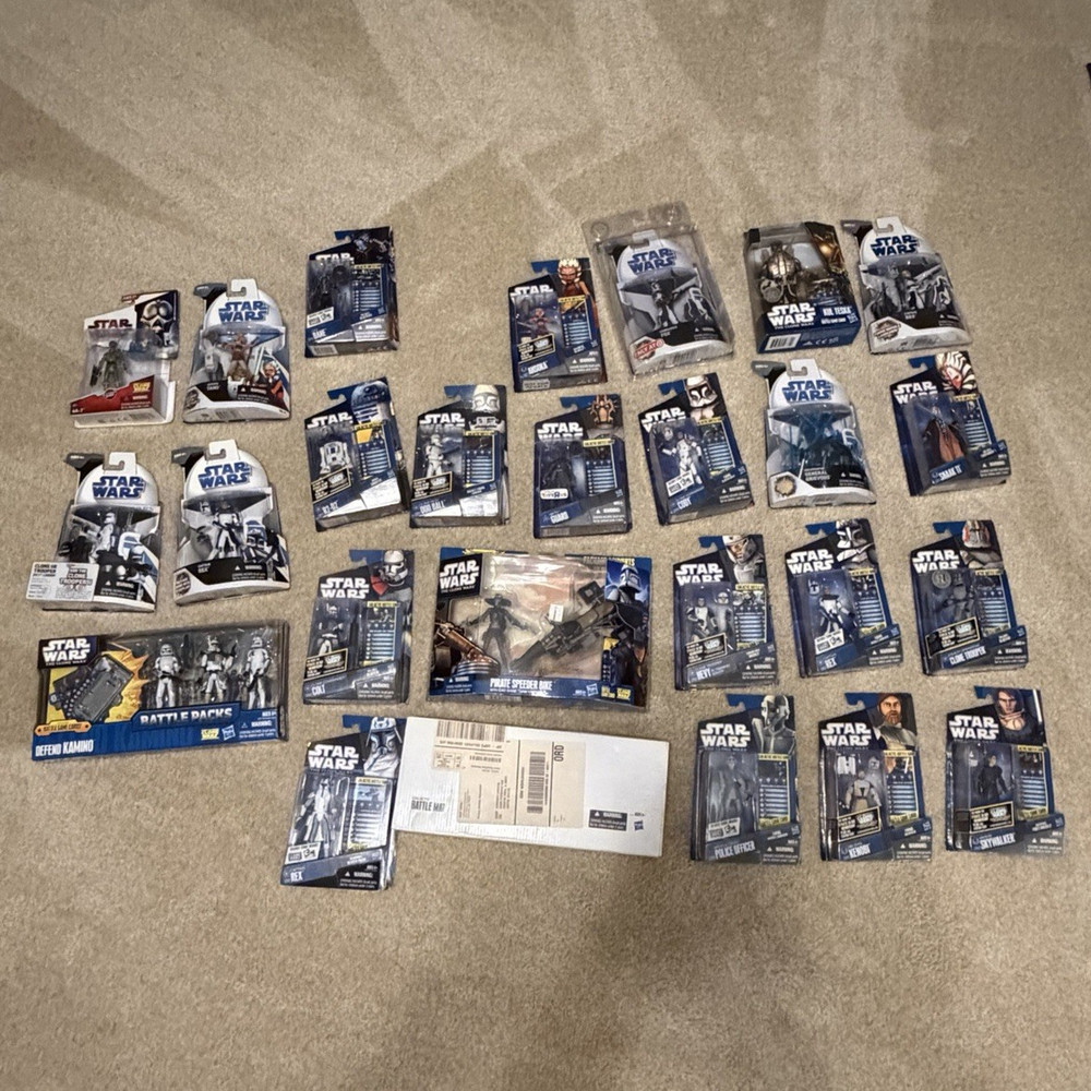 Star wars clone wars 2008-2011 beginner collection