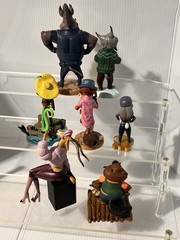 Disney Store Zootopia 2 Action Figure Figures Lot 7 Gazelle Hogbottom Nick Wilde