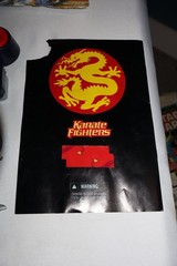 VTG 1994 Karate Fighters Game Samurai Ninja Vs Headstone Box 4 figures EXTRAS