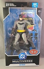 McFarlane DC Multiverse Batman Golden Age Red Platinum CHASE NEW Ships TODAY