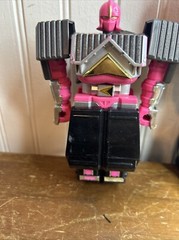 1995 MMPR POWER RANGERS For Parts Lot. MEGAZORD Pink, Blue, Yellow, Black *Read