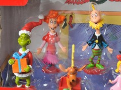 Dr Seuss The Grinch 6 Piece Collectible Figurine Set 2023 A19984 NEW in Box XMAS