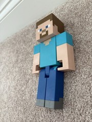 Minecraft Steve 8.5″ Inch Poseable Action Figure Big Scale Toy Mattel 2017