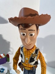 Thinkway Toys Drop Down Woody And Buzz Lightyear Tested Works