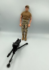 G I Joe 40 mm Grenade Machine Gunner