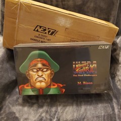 Jada Toys Street Fighter II 2 M. Bison 2P NEXT LEVEL SEALED DELUXE ACTION FIGURE