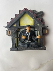 Master Ogun W Sword Marvel Legends Wolverine Toybiz Series 6 base stand Only