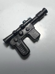 VINTAGE KENNER STAR WARS 1977 HAN SOLO BLACK/BLUE BLASTER GUN WEAPON ACCESSORY