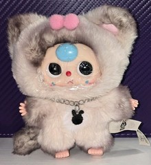 Baby Three Cats And Dogs 4.0 Series Confirmed -Cookie Cat- NEW w/Box + ID Card